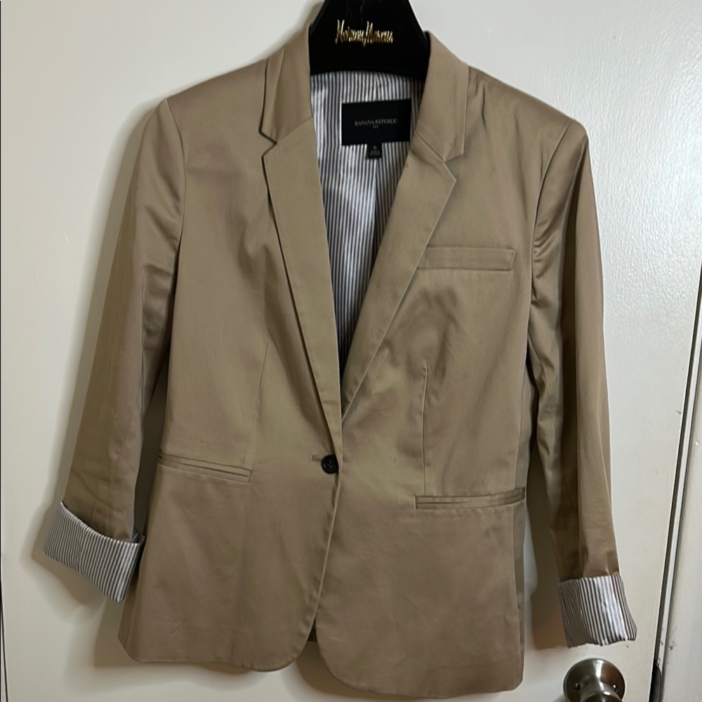 Banana Republic Tan Blazer for Men